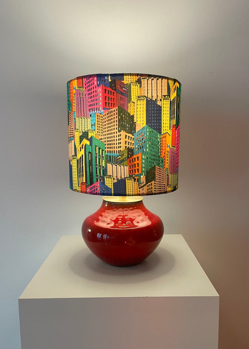 Kabellose Vasenlampe - Bückeburg Keramik - Kugellampe | 36 cm — Roomlight Studio