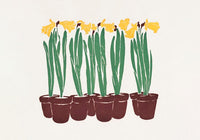 Vintage Flower Illustration by Edward Penfield – Kunstdruck Poster — Ansicht 3