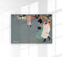 Man and Woman on Street – Edward Penfield Vintage Poster