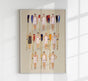 College Crews Poster – Edward Penfield Vintage Art Print