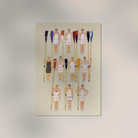 College Crews Poster – Edward Penfield Vintage Art Print — Ansicht 2
