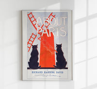 About Paris – Edward Penfield Vintage Poster | Fine Art Print or Canvas — Ansicht 1