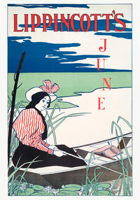 Lippincott's June – Vintage Art Print by Edward Penfield — Ansicht 3