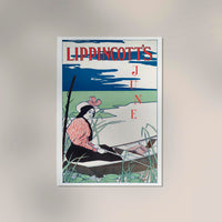 Lippincott's June – Vintage Art Print by Edward Penfield — Ansicht 2