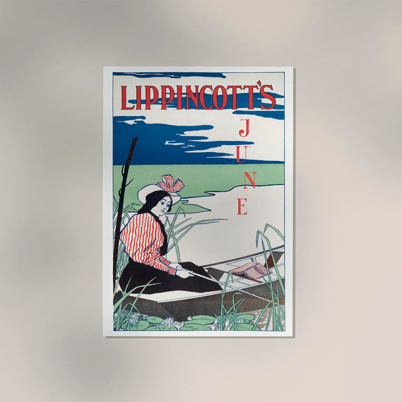 Lippincott's June – Vintage Art Print by Edward Penfield — Ansicht 2