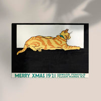 Merry Xmas by Edward Penfield – Vintage Poster Kunstdruck — Ansicht 2