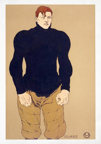 Athlete No. 2 by Edward Penfield - Vintage Art Print — Ansicht 3