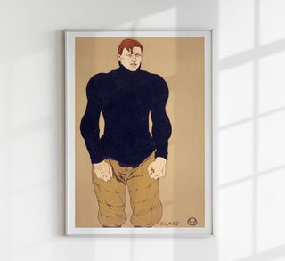 Athlete No. 2 by Edward Penfield - Vintage Art Print