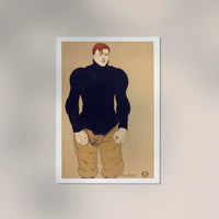 Athlete No. 2 by Edward Penfield - Vintage Art Print — Ansicht 2