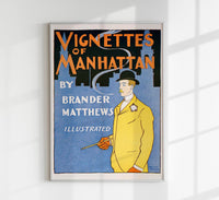 Vignettes of Manhattan Poster - Edward Penfield Art Print — Ansicht 1