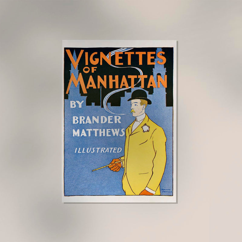 Vignettes of Manhattan Poster - Edward Penfield Art Print — Ansicht 2