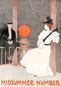 Midsummer Number Poster – Edward Penfield Vintage Art — Ansicht 3