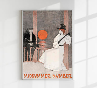 Midsummer Number Poster – Edward Penfield Vintage Art
