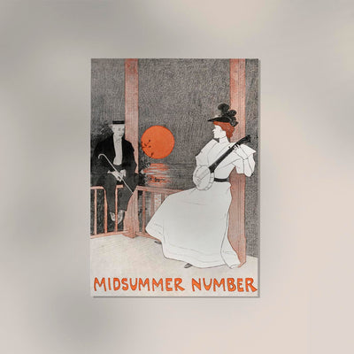 Midsummer Number Poster – Edward Penfield Vintage Art
