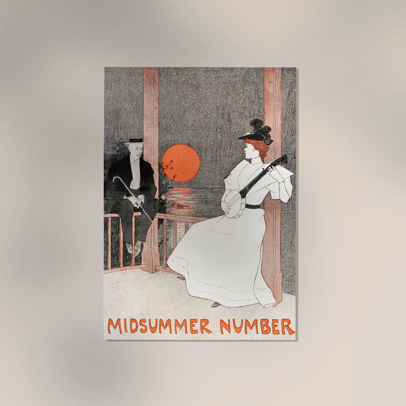 Midsummer Number Poster – Edward Penfield Vintage Art — Ansicht 2