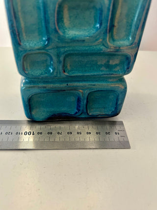 Lampe aus seltener DDR Design-Vase VEB Strehla
