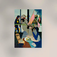 Cafe by Ernst Kirchner – Expressionism Exhibition Poster Fine Art — Ansicht 2