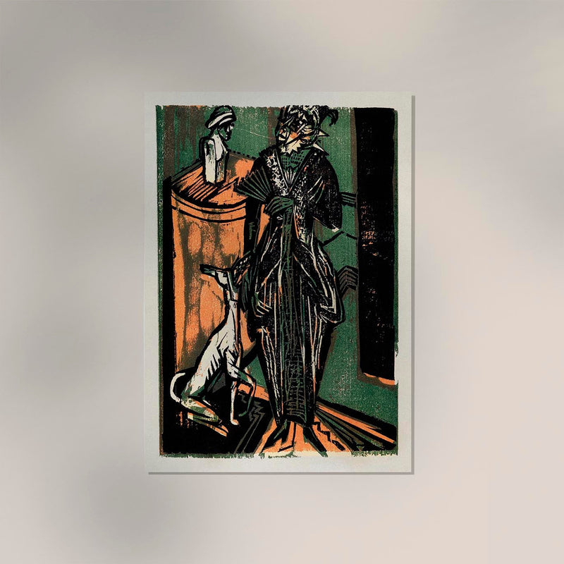 Ernst Kirchner Exhibition of Dresses – Kunstdruck Fine Art & Canvas — Ansicht 2