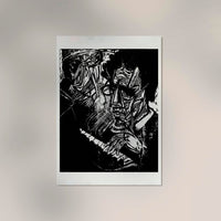 Composer Klemperer – Expressionistischer Holzschnitt Fine Art Print Kirchner — Ansicht 2