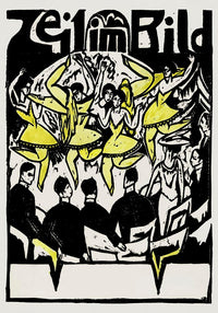 Dancers at the Ice Palace – Ernst Kirchner | Fine Art Print | Expressionistische Tanzszene — Ansicht 3
