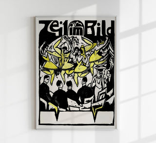 Dancers at the Ice Palace – Ernst Kirchner | Fine Art Print | Expressionistische Tanzszene