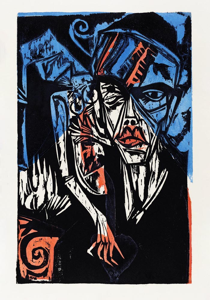 The Agonies of Love by Ernst Kirchner – Expressionistischer Fine Art Print | UV-resistent — Ansicht 3