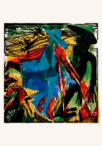 Schlemihl's Encounter – Kunstdruck von Ernst Kirchner — Ansicht 3