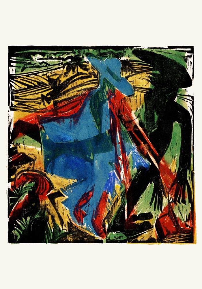 Schlemihl's Encounter – Kunstdruck von Ernst Kirchner — Ansicht 3