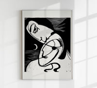 The Kiss by Ernst Kirchner – Fine Art Print Expressionismus Premiumqualität — Ansicht 1