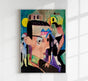 Self-Portrait by Ernst Kirchner | Expressionistischer Kunstdruck Handgefertigt Berlin