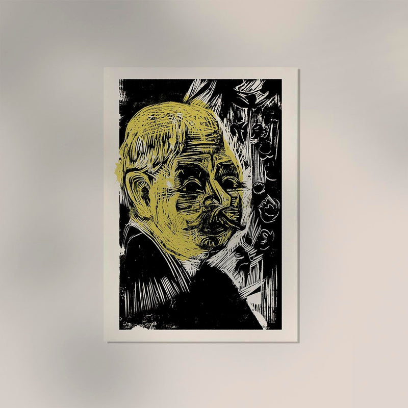 Portrait of Dr. Spengler by Ernst Kirchner – Kunstdruck Poster — Ansicht 2