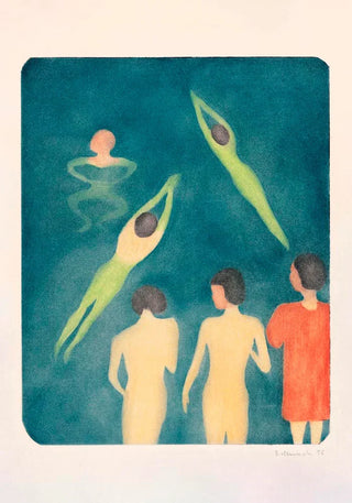 Edvard Munch – Boys Bathing Art Poster | Klassischer Kunstdruck | Handgefertigt in Berlin