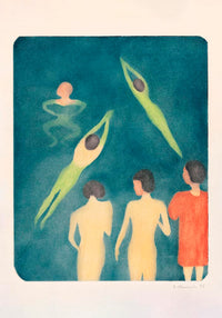 Edvard Munch – Boys Bathing Art Poster | Classic Art Print | Handmade in Berlin — Ansicht 2