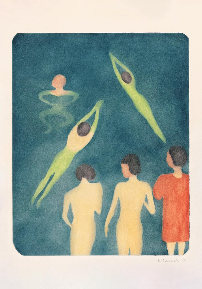 Edvard Munch – Boys Bathing Art Poster | Classic Art Print | Handmade in Berlin — Ansicht 2