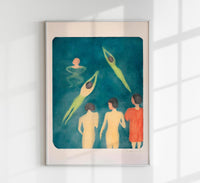 Edvard Munch – Boys Bathing Art Poster | Classic Art Print | Handmade in Berlin — Ansicht 1