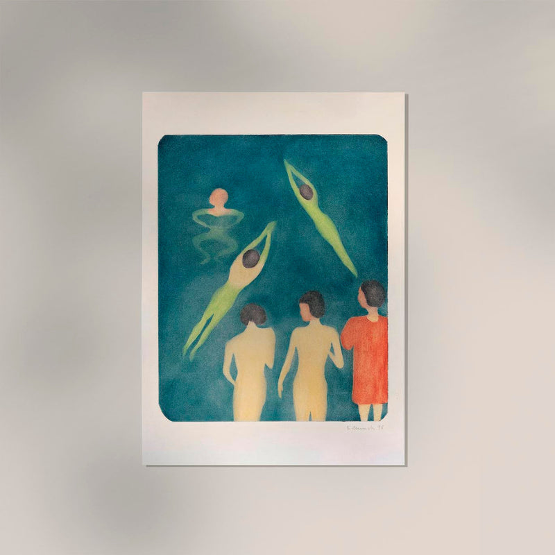 Edvard Munch – Boys Bathing Art Poster | Classic Art Print | Handmade in Berlin — Ansicht 3