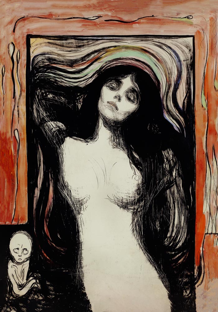 Edvard Munch Madonna Art Poster | Expressive Art | Handmade in Berlin — Ansicht 3