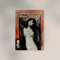 Edvard Munch Madonna Art Poster | Expressive Art | Handmade in Berlin — Ansicht 2