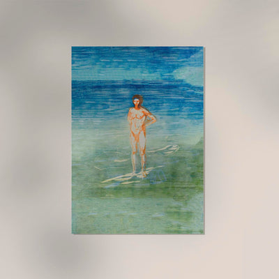 Edvard Munch Man Bathing Kunstdruck – Handgedruckt Berlin