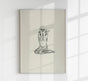 Edvard Munch Omega and the Flower Art Poster – Art Print Berlin