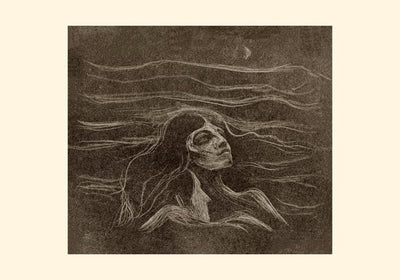 Edvard Munch On the Waves of Love Art Poster – Art Print