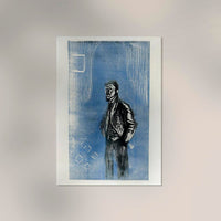 Edvard Munch Self-Portrait in Moonlight Art Poster – Kunstdruck — Ansicht 2