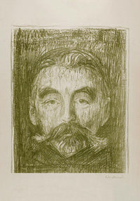 Edvard Munch "Stéphane Mallarmé" Art Print Poster – Handmade Berlin — Ansicht 3