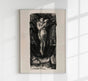 Edvard Munch „The Flower of Love“ Kunstdruck – Expressionismus Poster