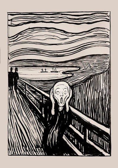 Edvard Munch The Scream Art Poster – Art Print on Archival Paper