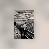Edvard Munch The Scream Art Poster – Kunstdruck auf Archivpapier — Ansicht 2