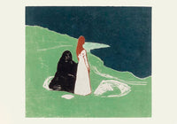 Edvard Munch Two Women on the Shore Art Poster – Art Print Expressionism — Ansicht 3