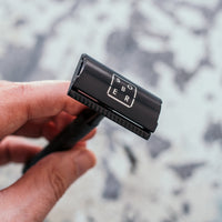 Safety Razor Stainless Steel Matte Black – sober — Ansicht 3
