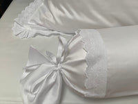 Bettwäsche Set Edelweiß Lace – 100% Baumwolle Satin 300 TC Bügelleicht — Ansicht 1