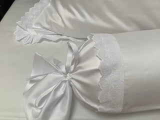 Bettwäsche Set Edelweiß Lace – 100% Baumwolle Satin 300 TC Bügelleicht